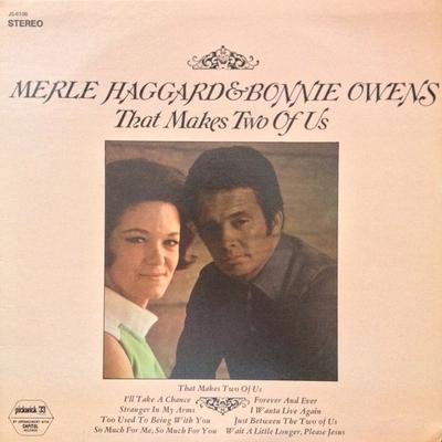 LP Record MERLE HAGGARD & BONNIE OWENS - That Makes Two Of Us JS6106 HILLTOP 1972 US Country/Folk Used