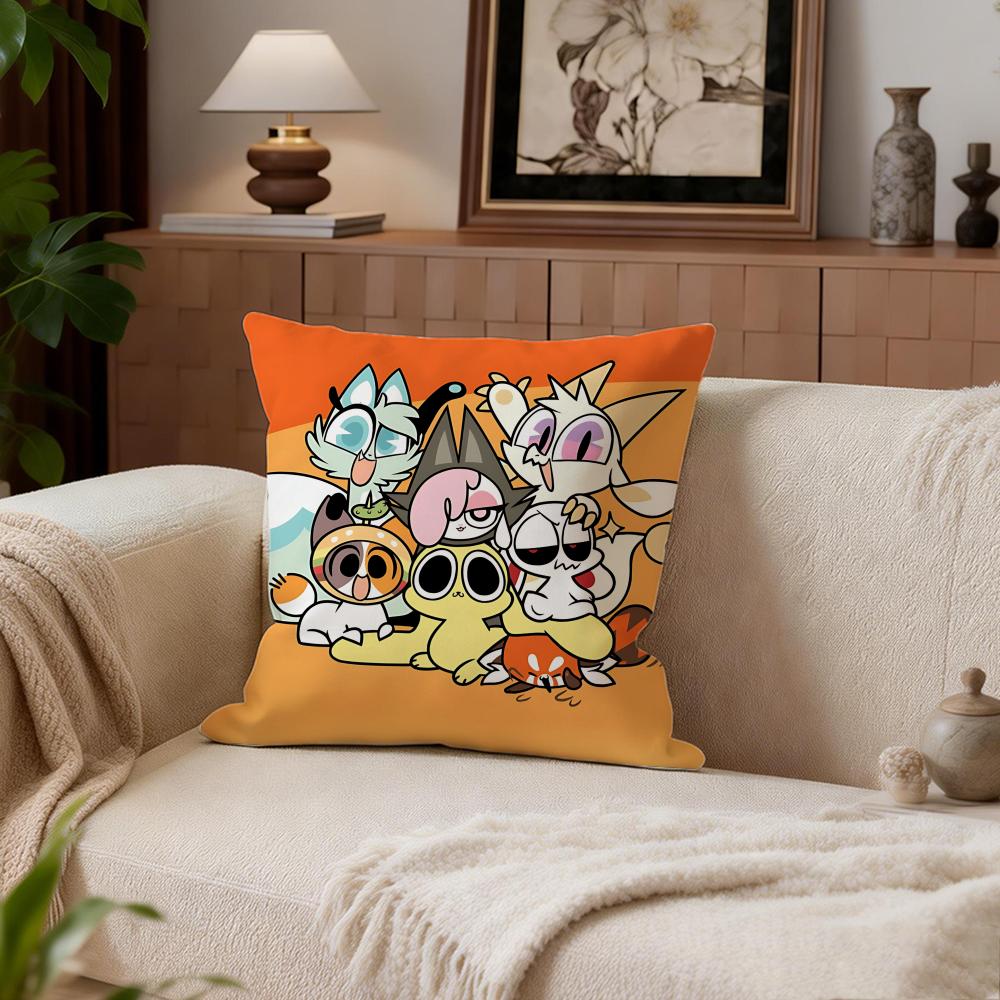 

Cute Chikn Nuggit Cushion Cover Cushion Cover Set 4Pcs 50x50 45x45 40x40 Pillowcase Decorative Sofa Home Decor 30X30cm