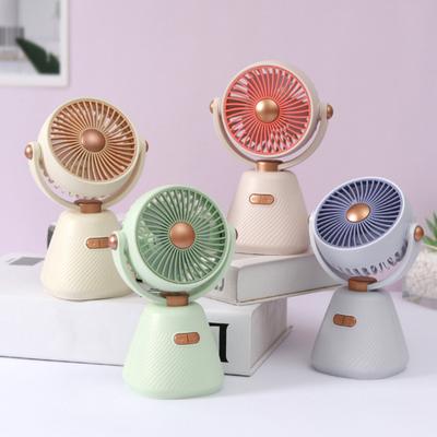 Mini Ventilador de Escritorio 100 Velocidades Ángulo Ajustable Recargable por USB Ventilador de Refrigeración Manual de Verano Portátil para Exterior Viajes Mini Ventilador Personal