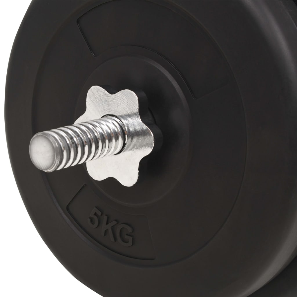vidaXL Langhantel-Set 30 Kg