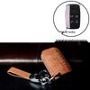 Genuine Cowhide Car Key Case for Jaguar XEL, XFL, XF, XE, F-Pace, XJ - Women's High-End Smart Model with Buckle.