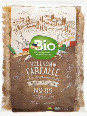 Allemagne DM dmBio DM Bio farfalle complètes 500g