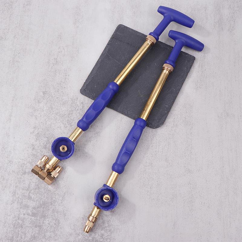 Reciprocating Spray Single/Double Head Hand-Held Push-Pull Copper Pump Spray Household Manual Spray Metal Rod Micro Spray Spray