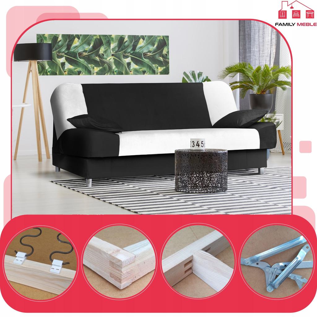 Sofa Sofa Sara Duo Sofa Bed Bonell Bed Family Furniture 