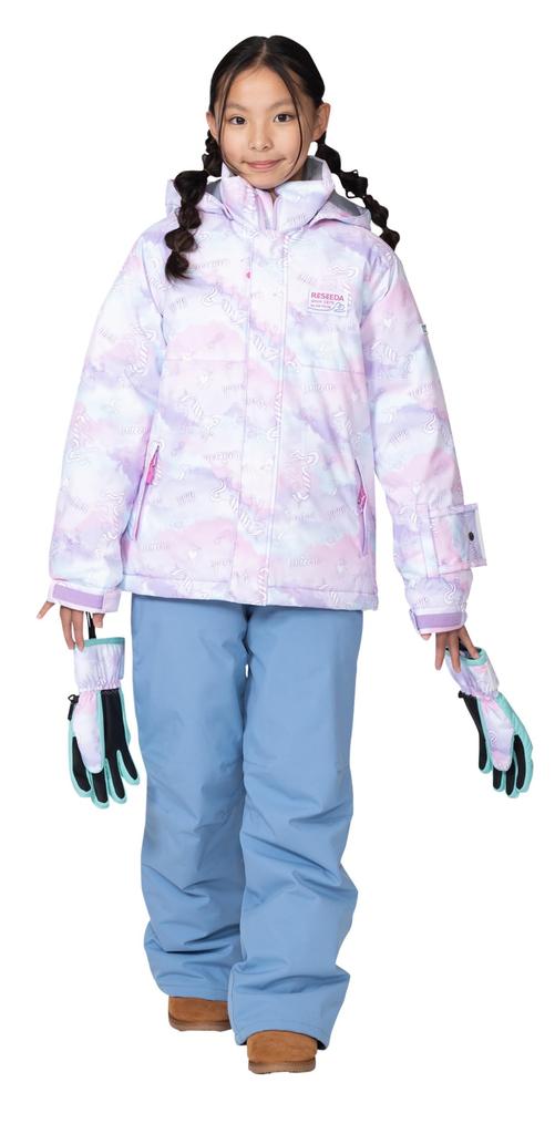 [Onyon] Ski Wear RES67003 Kids Snowsuit LIL x B.GRY 140