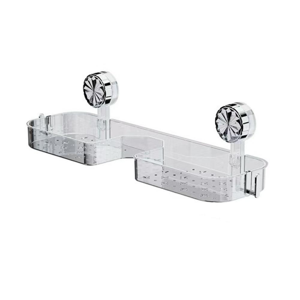 

Suction Cup Faucet Organizer Multipurpose Sponge Towel Holder Faucet Storage Rack for Toilet