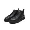Botas Martin de talla grande, botas de moda juvenil para la temporada 45, botas de cuero para hombre de peluquero D13-R