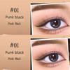 Double-Ended Gel Eyeliner Pen with Blade Brush, Smudge-Proof, Waterproof, Long-Lasting, for Beginners, Ultra-Fine Eyeliner Pen