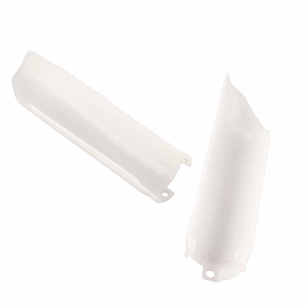 Motocycle Fork Guard Protector White Front Shock Guard Cover Replacement for CR125 CR250 CE500
