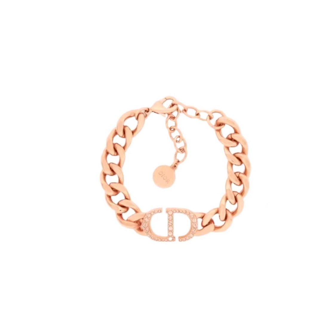 

Dior Montaigne Letter Metal Rhinestone Bracelet Women bracelets Rose-Gold B1630MTGCY-D12P F,Rose Gold