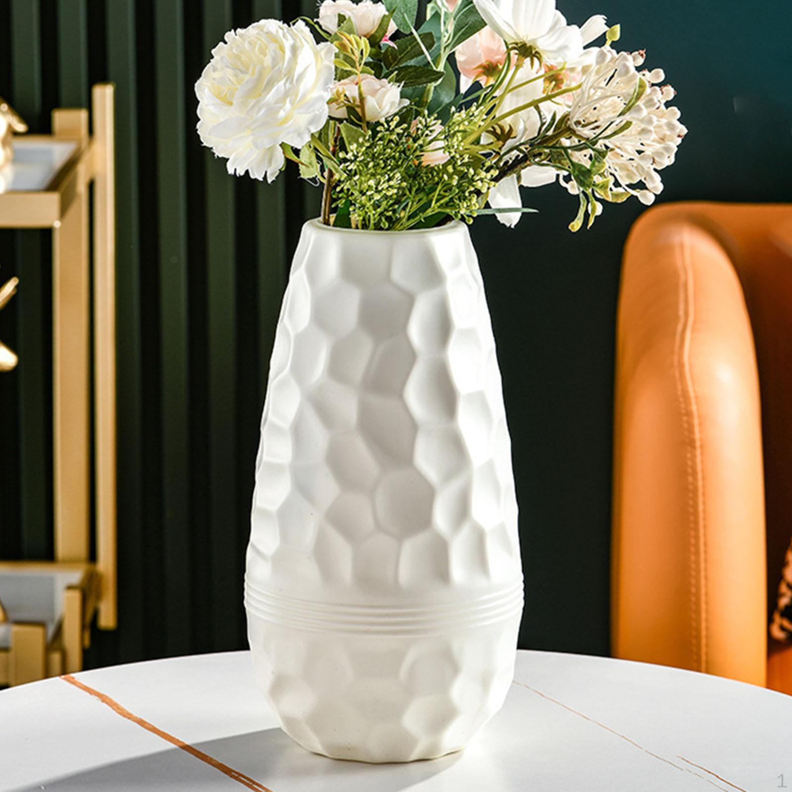 

Flower Vase Tabletop Ornament Gift Home Decoration Decorative Table Centerpiece for Shelf