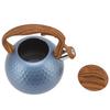 3 Liter Whistling Tea Kettle Stainless Steel Teapot with Handle For Induction Stove Electric Ceramic Stove Flash Blue