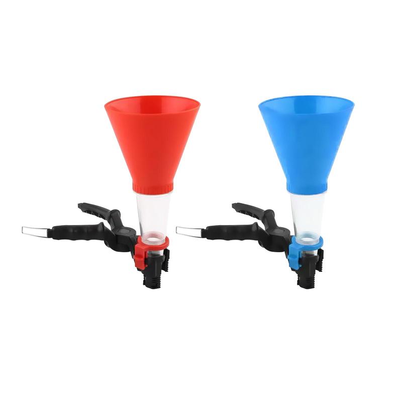 Car Engine Oil Funnel Adapters Set Flexible Rapid Refilling Avoid Spills No Spill Vehicles Fuel Funnel for Motorbike Suvs