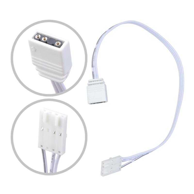 4 Pin 5V Color Connector Cable For PC Lighting Systems And DIY Customization 25cm Extension Cord