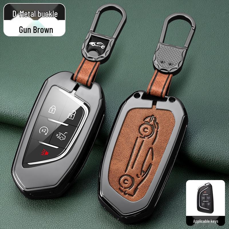 Cadillac XT5, CT5, XT4, XT6, CT6, XTS, ATSL, CT4 Premium Metal Key Cover