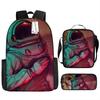 Among Us Surrounding Animation School Bag Cartoon Student School Bag Children's Shoulder Back Anti-splashing Water