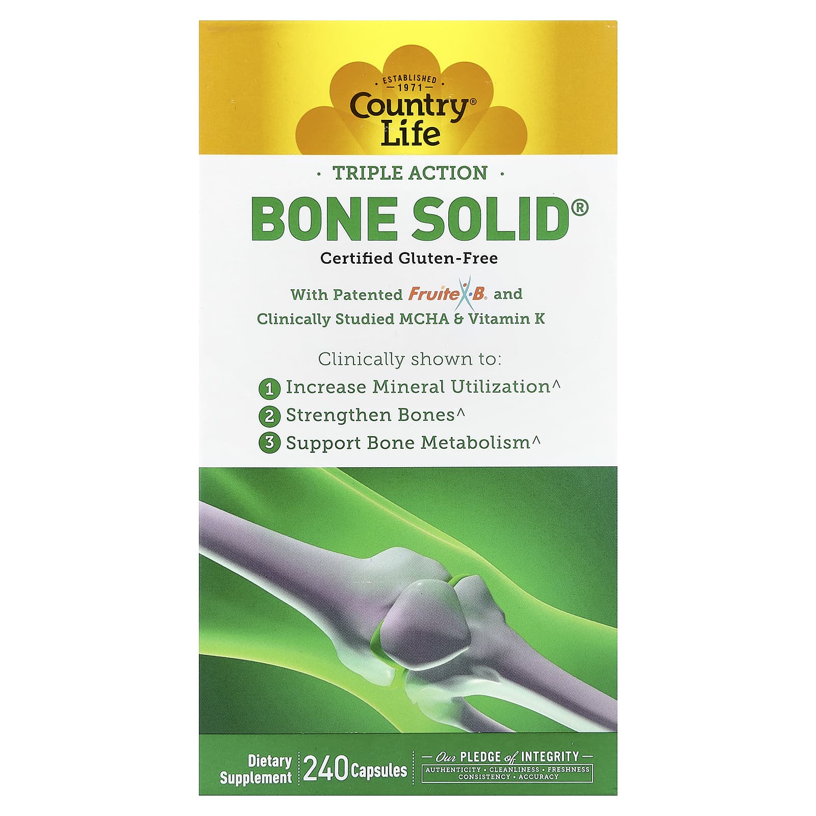 

Bone Solid®, 240 Capsules