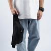 New Nike Polyester One Shoulder Crossbody Bag, Sling Bag, Fanny Pack Regular Unisex Pure Black BZ9814-067