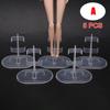 5PCS Transparent Plastic Doll Stand Display Holder Accessory Support Leg