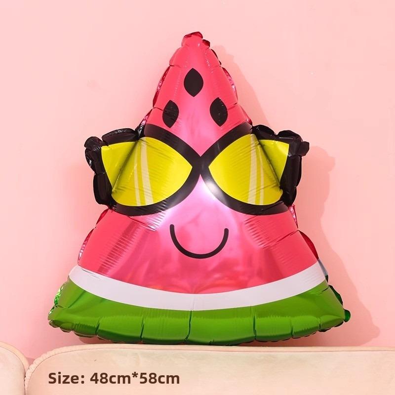 Watermelon, Fruit Cake, Balloon, Children's First Birthday, Adult Party Decoration, Doughnut, Ice Cream Balloon