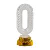 Rechargeable Night Light Stepless Dimmable Touch Lamp with USB Port Moon Star Heart Shape Bedside Lamp