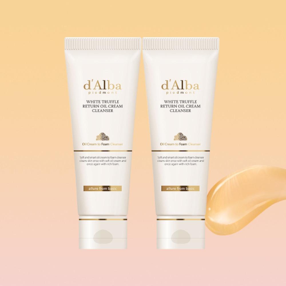 

D Alba D Alba White Truffle Return Oil Cream Cleanser Tube Type 100ml+100ml NONE