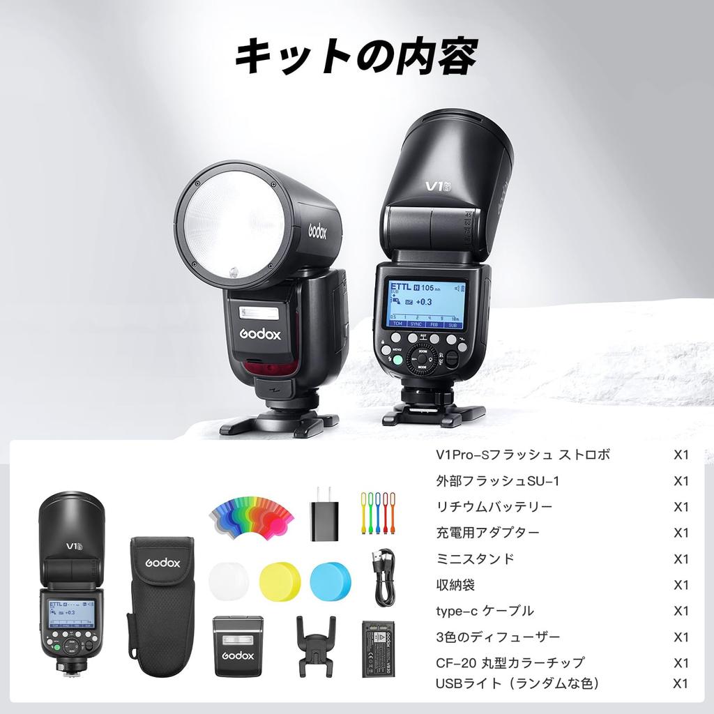 Authorized Compliance GODOX Strobe Flash Speedlight for Sony HSS 76WS TTL Charging Port Compatible with sony Godox v1s upper compatible with Godox