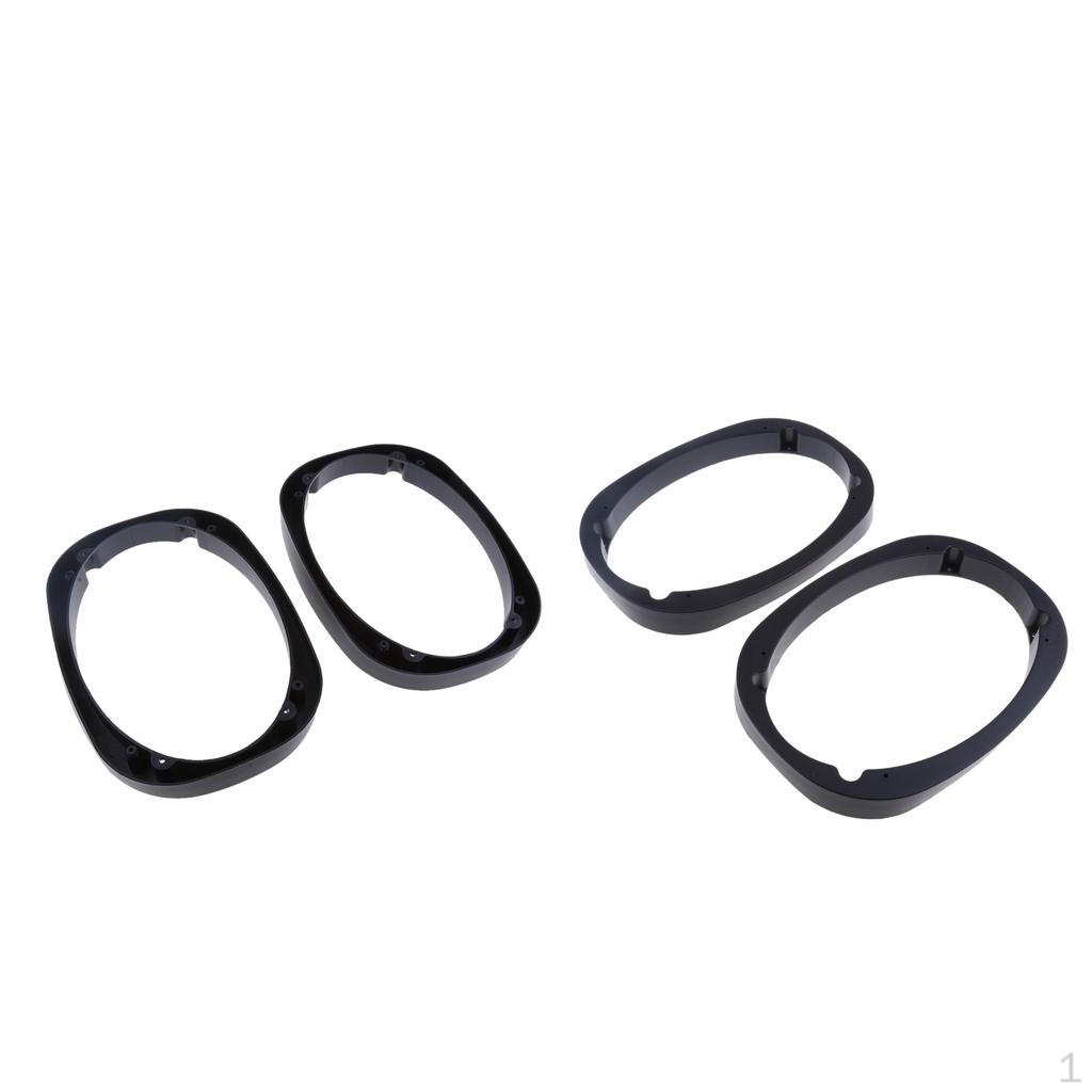 

4 шт. универсальные проставки для динамиков размером 6 x 9 дюймов, кольца-удлинители глубины