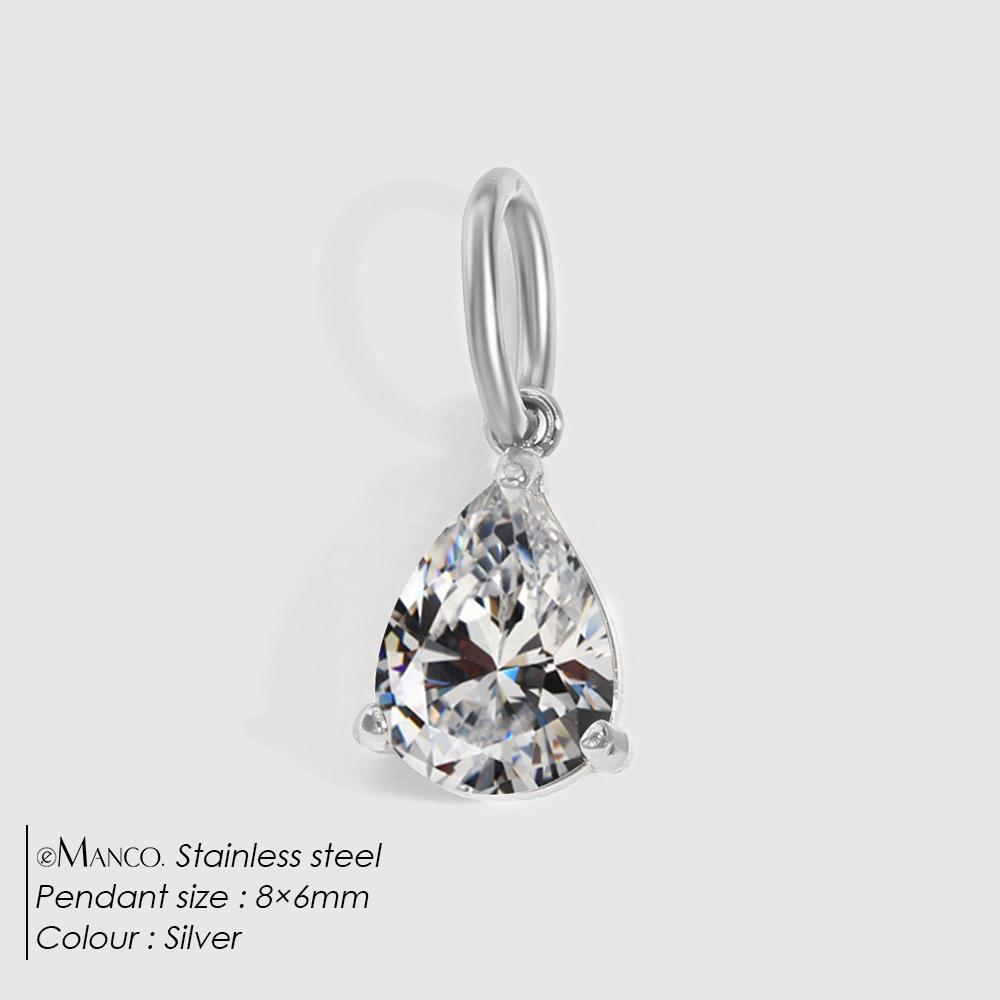 

eManco Циркон DIY Подвеска-ожерелье - Женский Универсальный Дизайн Высокого Класса