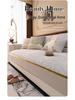 Luxury French Cream Sofa Cushion - Non-Slip, All-Season Cover (2025 New Design)