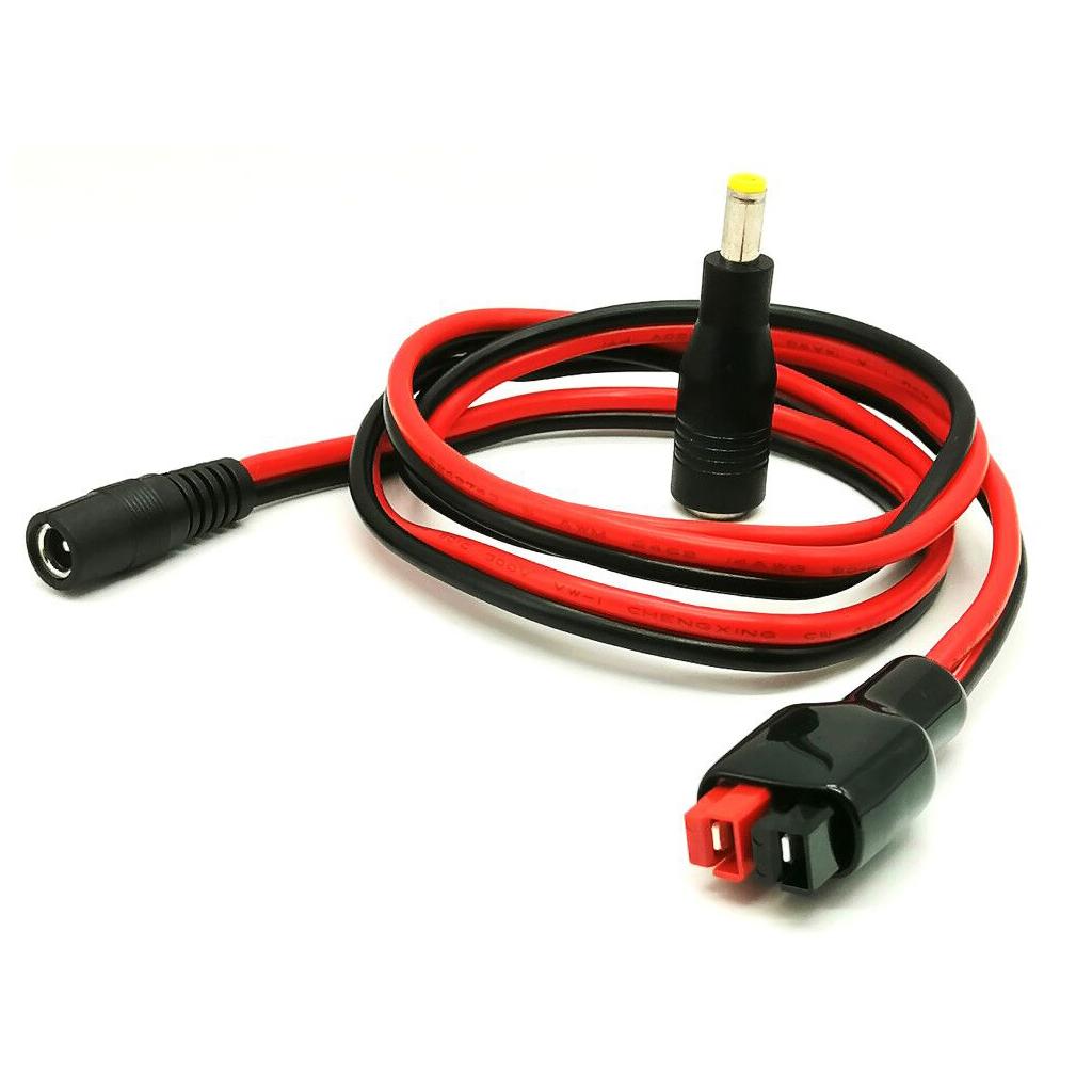 1M Length DC 5.5mm x 2.1mm Power Male Plug Cable for  Portable Generator 14