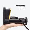 Bike Foot Pump Lightweight Car Foot Inflator With Pressure Gauge Portable Bike Tire Compressor for Sedan Motorcycle Pickup