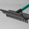 Golf Sand Rake with 17 Tines Portable Bunker Premium for Golfers