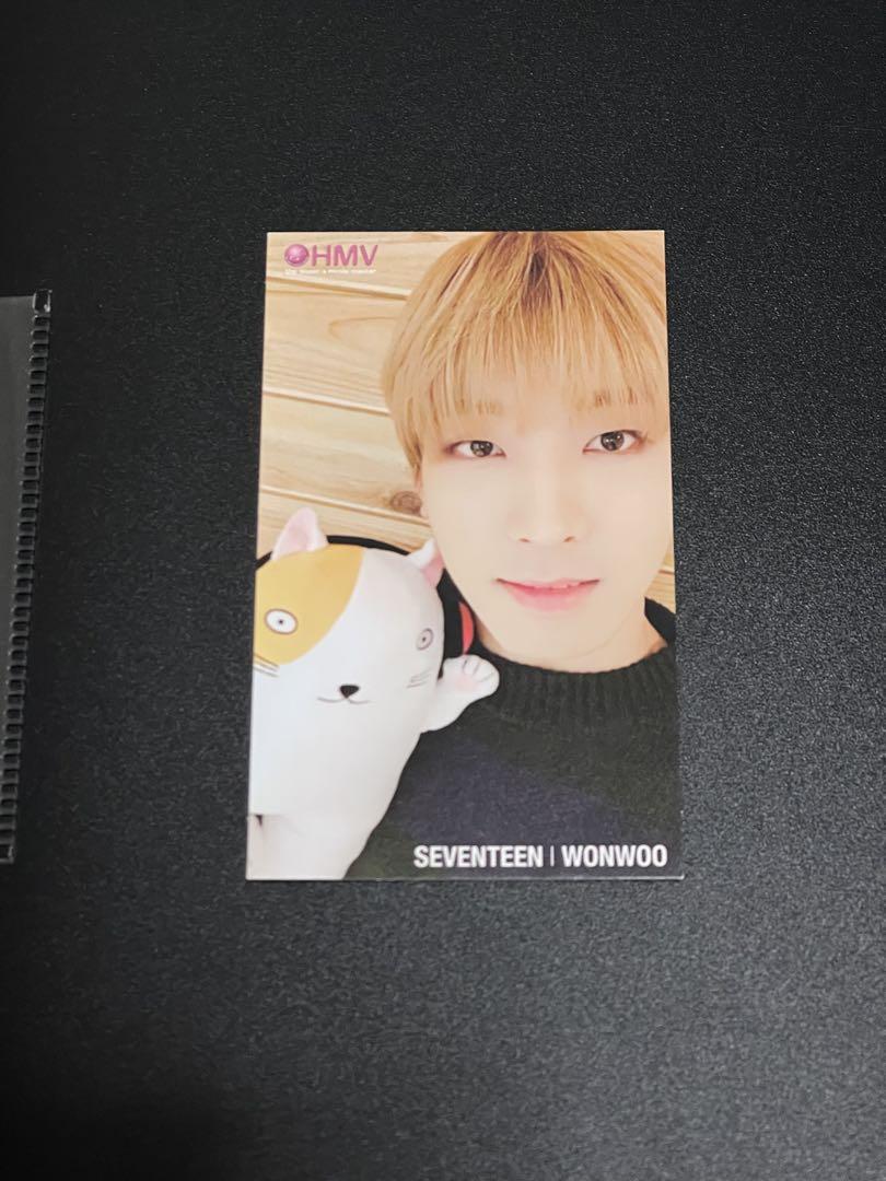 

[USED] SEVENTEEN Wonwoo venue-limited trading card
