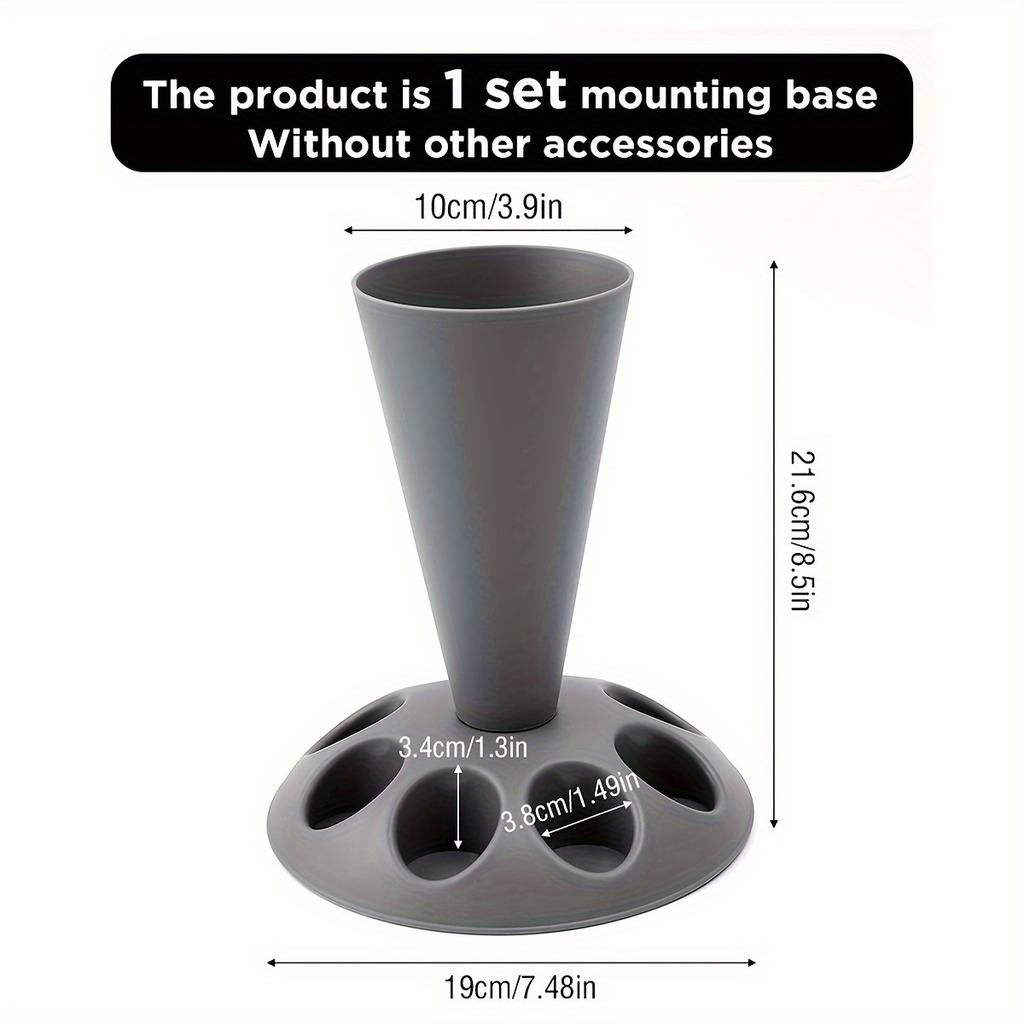 1 Set Cake DIY Piping Stand, Home Cream Piping Bag and Nozzle Decoration Display Rack, Kitchen Baking Storage Tool