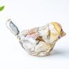 Resin Crystal Bird Figurine With Natural Waterstone For Home Office Decor Gift For Friends