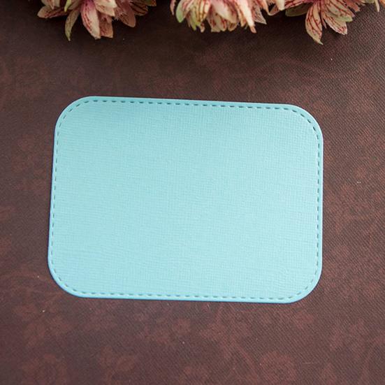 Šité obdélníkové rámečky Řezací šablony DIY Scrapbook Papírové karty Šablona Forma