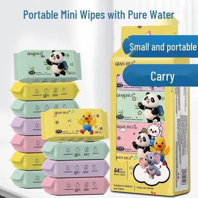 Portable Mini Wet Wipes for Infants and Young Children – Hand and Mouth Cleaning