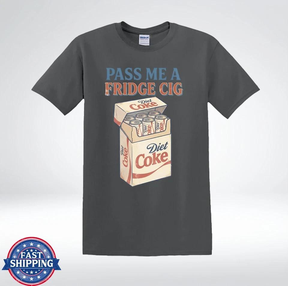 Maglietta Divertente Stile Vintage per Amanti della Diet Coke