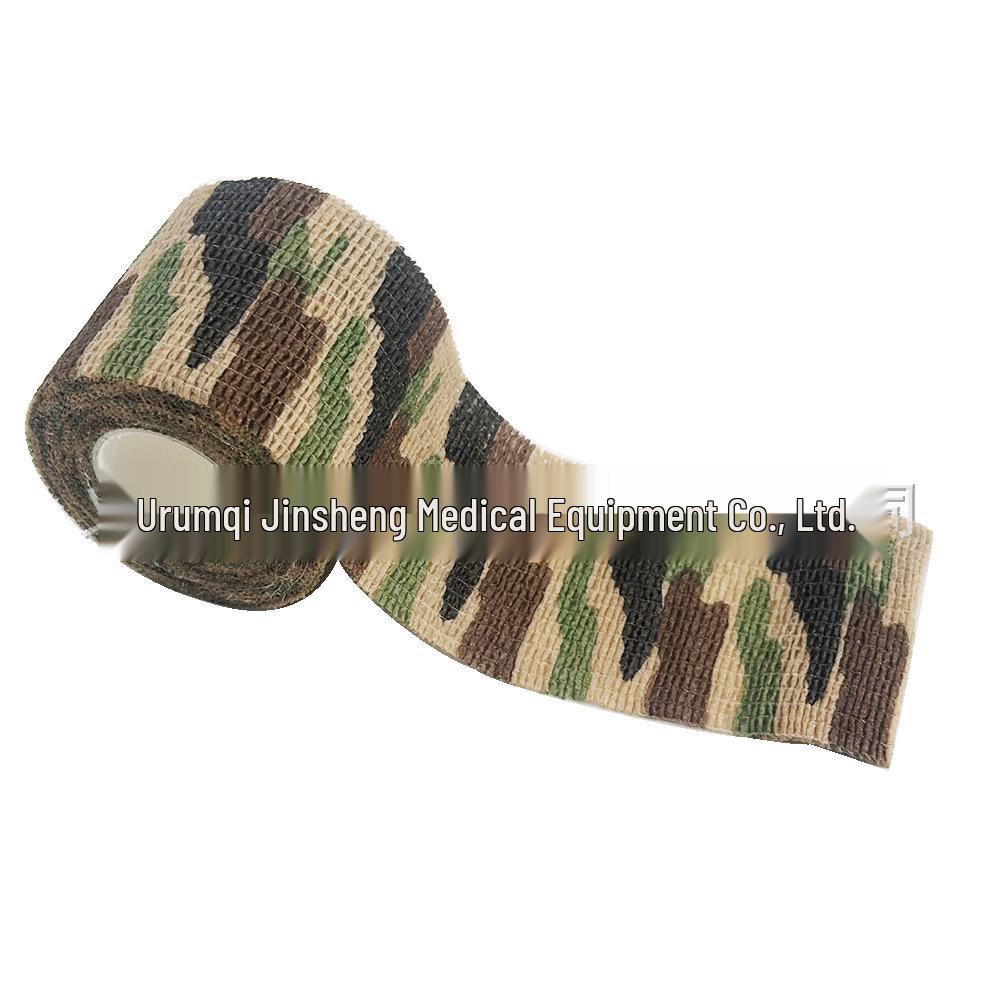 Selbsthaftende elastische Bandage zur Unterstützung von Handgelenk und Knöchel beim Sport