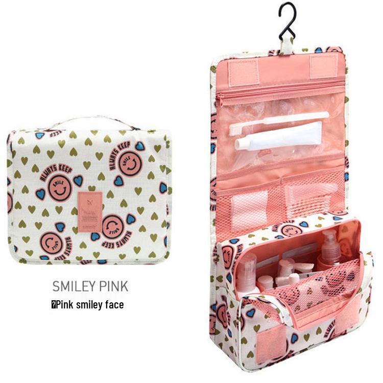 Korean Style Waterproof Hanging Toiletry Bag for Men and Women