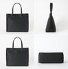 Iwasa Women's Black Formal Tote Bag, Made in Japan, Large, Water-Repellent, Satin Trim, Perfect for Weddings, Graduations, and Funerals (iw60463)