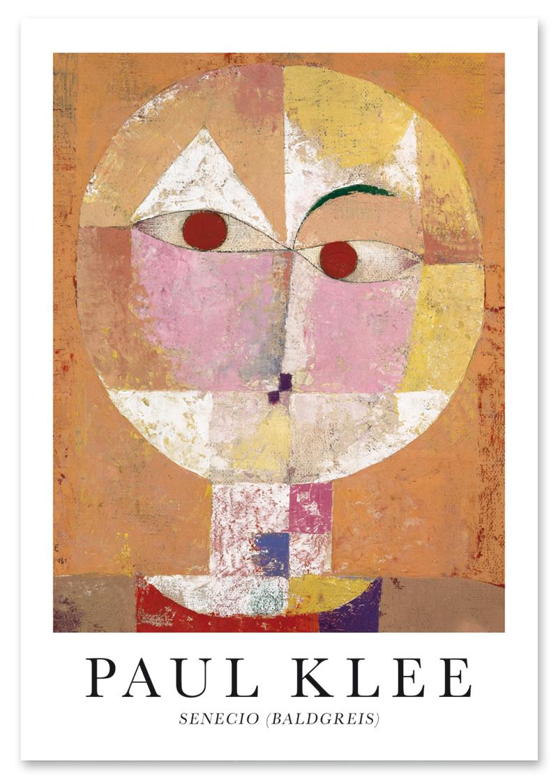 

Plakat Paul Klee portret Senecio 30x40 cm