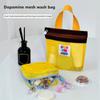 1pcs Nylon Mesh Drawstring Storage Pouch Bag Multi Purpose Travel & Outdoor Activity Pouch For Digital Products Makeup Bag