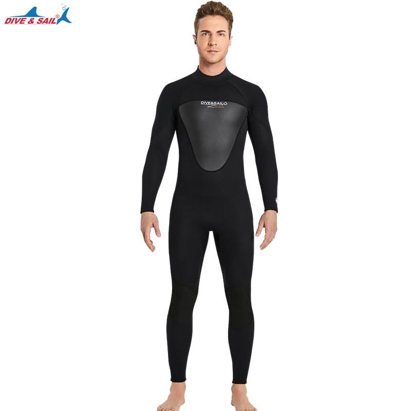 

Diving Suit 3MM Men s One-piece Thermal Women s Outdoor Cold-proof Snorkeling Swimming Jellyfish Swimsuit XS