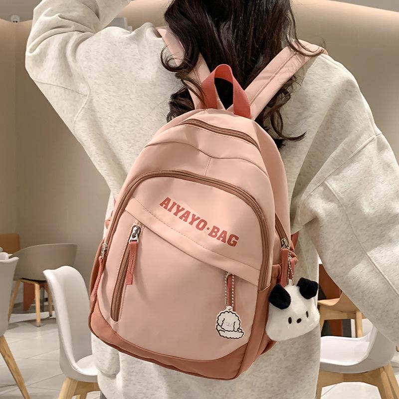 Children's Small Schoolbag for Girls Ins Style College Students Kindergarten Backpack Cute and Beautiful Backpack