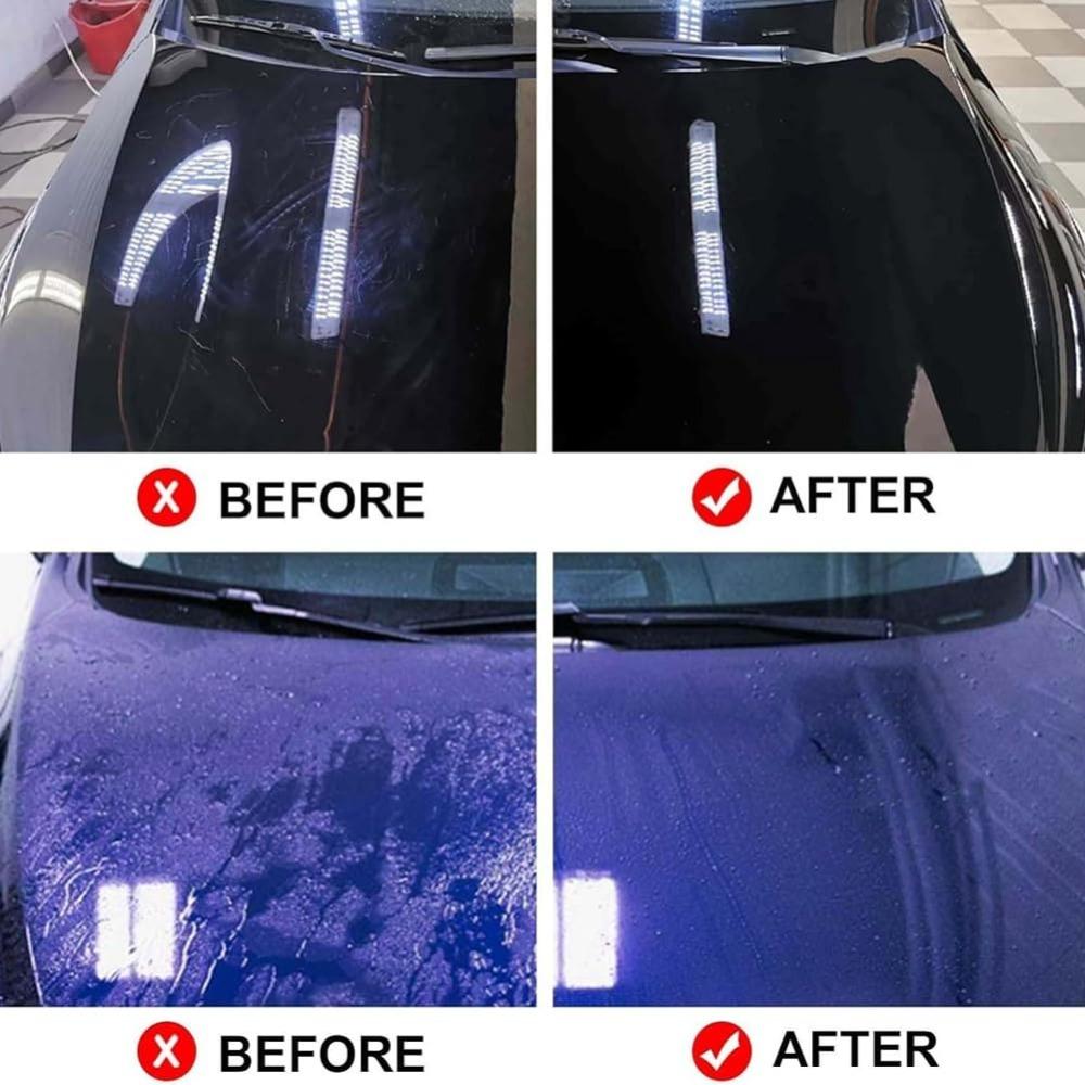 Black Solid Crystal Car Wax High-Gloss Car Scratch Repair Vehicles Polishing Accessories