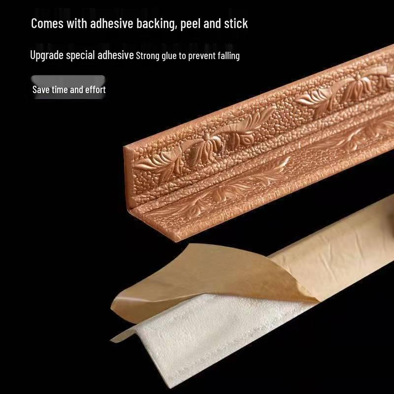 Waterproof 3D Self-Adhesive Skirting & Door Frame Edging Stickers