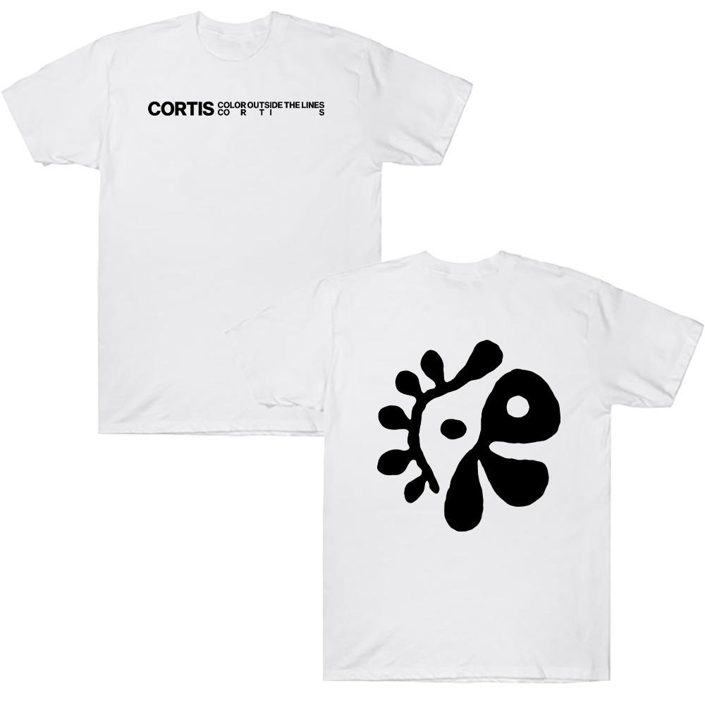 

CORTIS TEE Graphic T Shirt 2026 Summer Short Sleeves Men T-shirt Tops Clothing Comfortable Cotton Unisex Clothing Harajuku T Shirts S білий