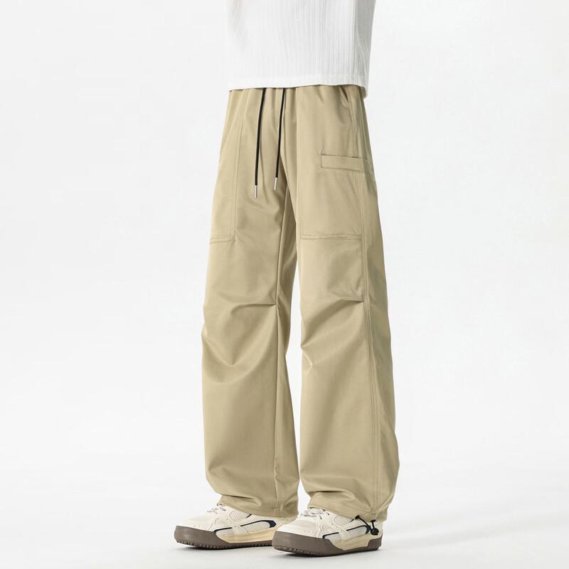WRPCE Men's Casual Straight-Leg Outdoor Pants
